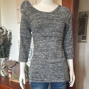 NWT Style&Co size small Gray Long Sleeve Top